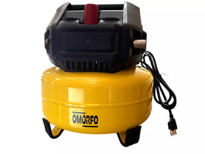 1.5HP, 6 GALLON, Oil-Free, 6 Gallon, Pancake Air Compressor