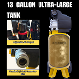 2.5HP, OIL FREE, 13 Gallon, 6CFM Upright Compressor : OP3S6-13